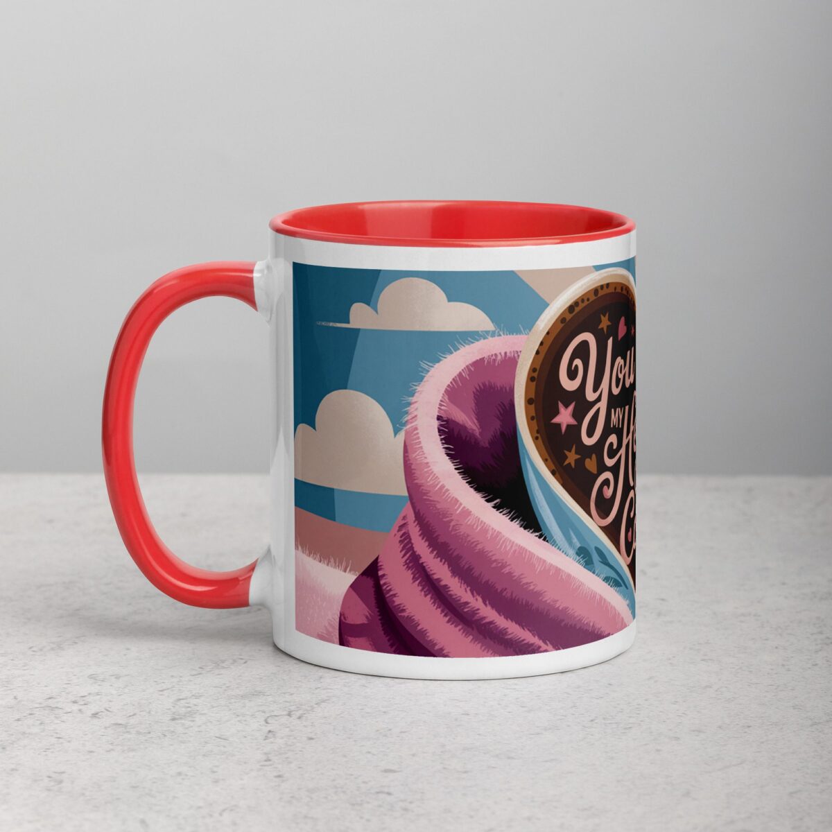 You Warm My Heart (and My Coffee) Mug - Image 8