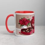 Happy Valentine's Day Sophisticated Coffee Mug - Image 8