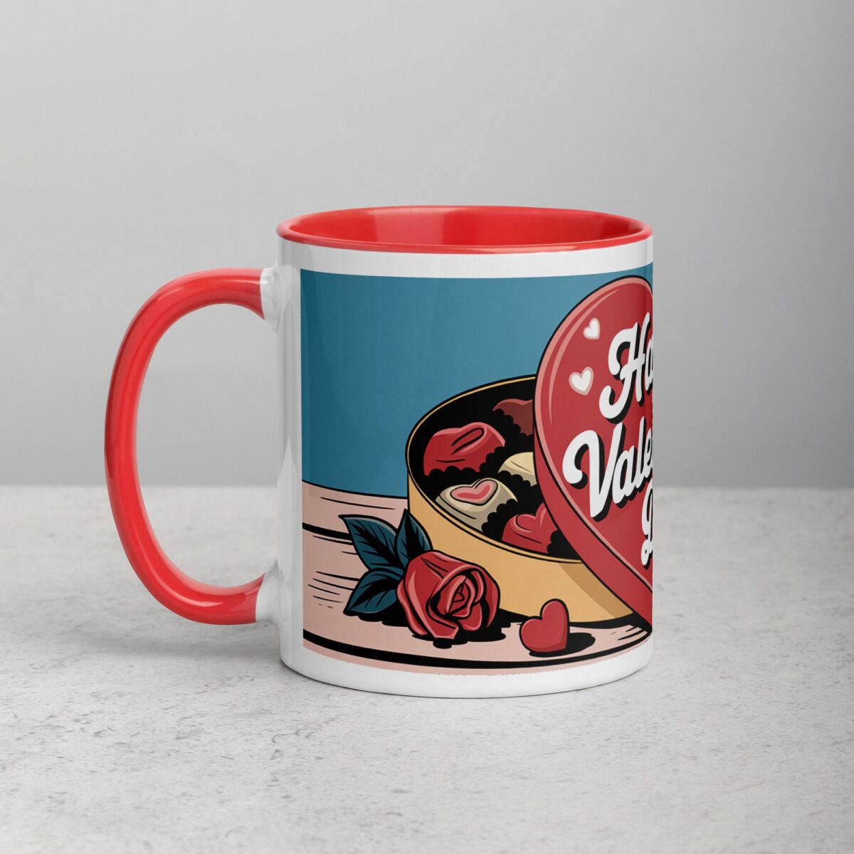 Happy Valentine's Day Retro Coffee Mug - Image 8