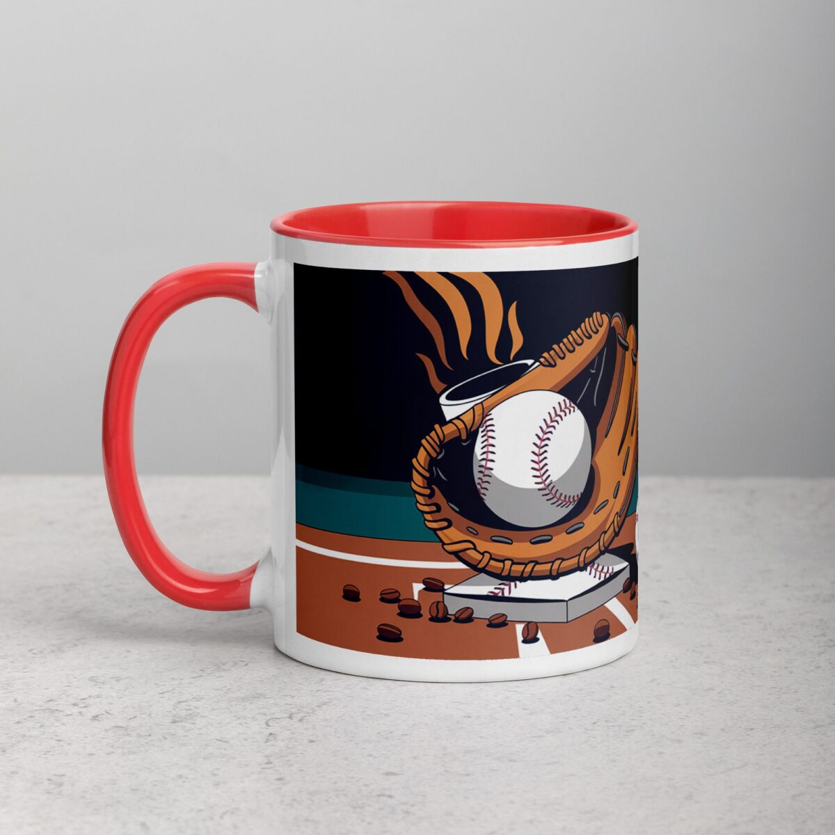 Coffee: My Game Day Fuel Baseball Mug - Image 8