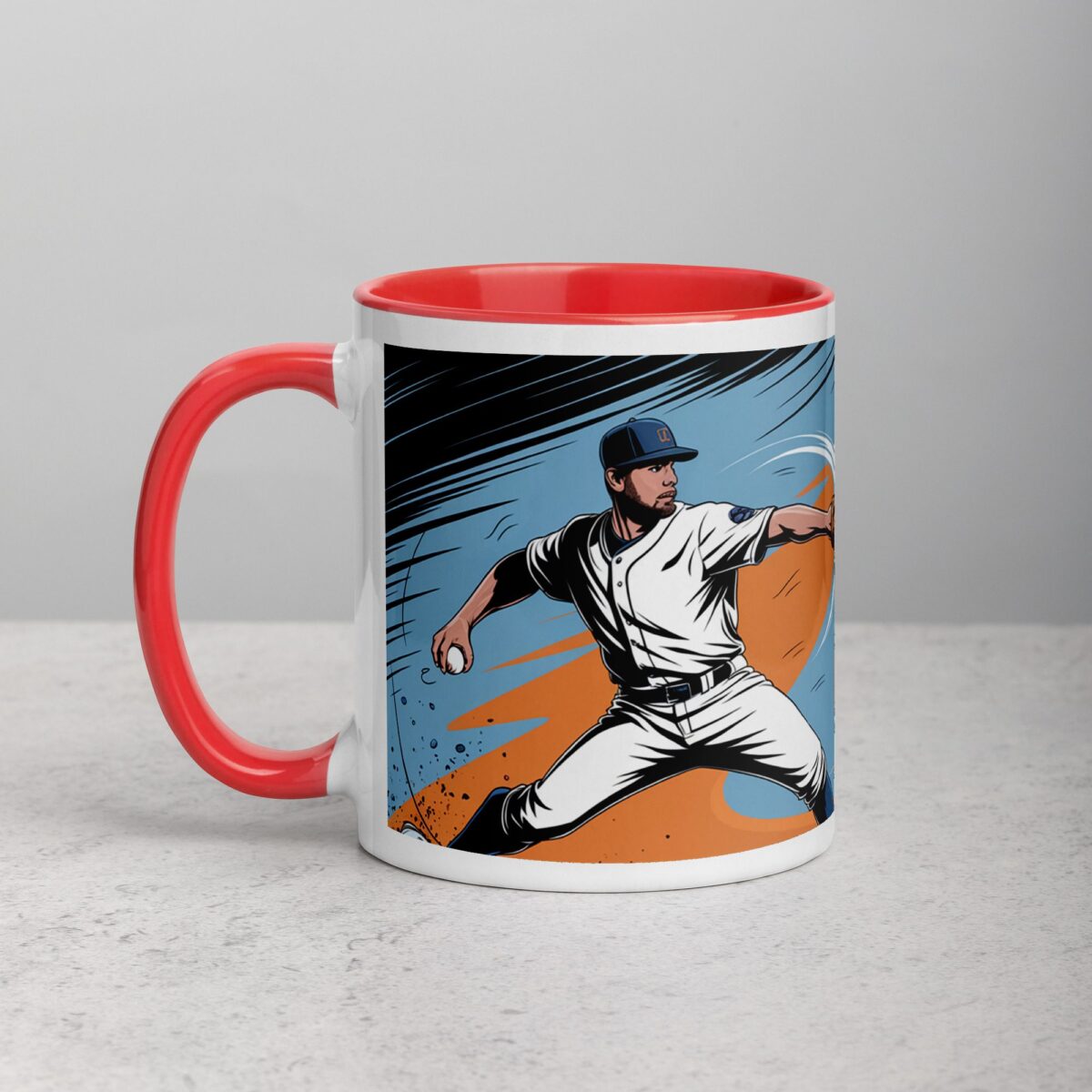 Coffee & Curveballs Baseball Mug - Image 8