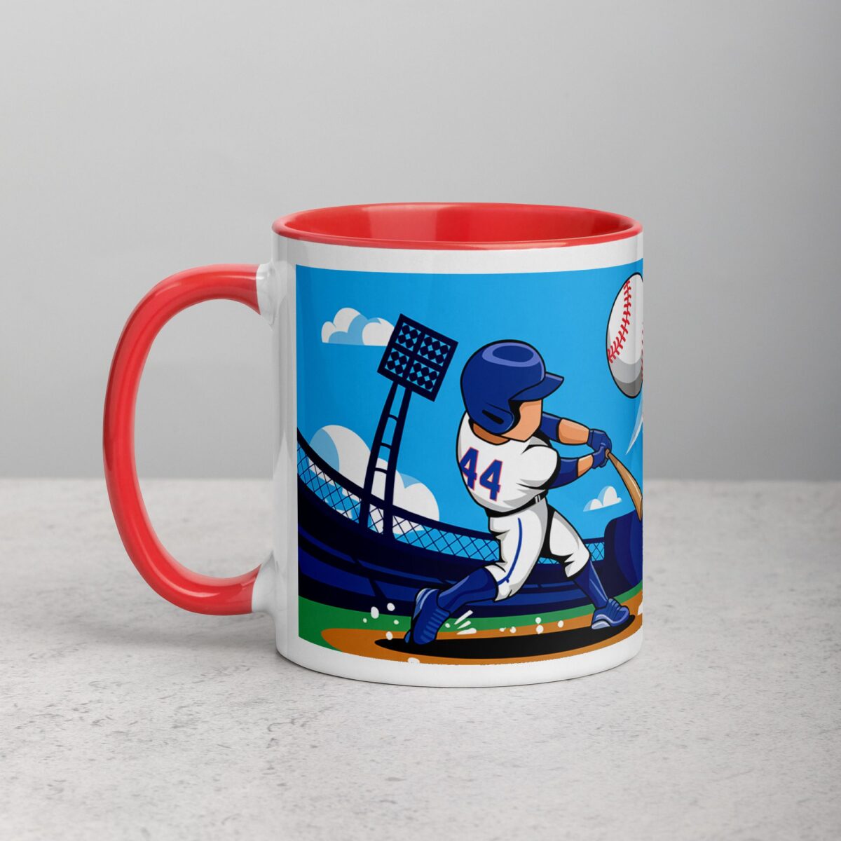 I Love Baseball Fun Coffee Mug & Tea Cup - Image 8
