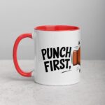 Punch First, Sip Later Boxing Coffee Mug & Tea Cup - Image 8