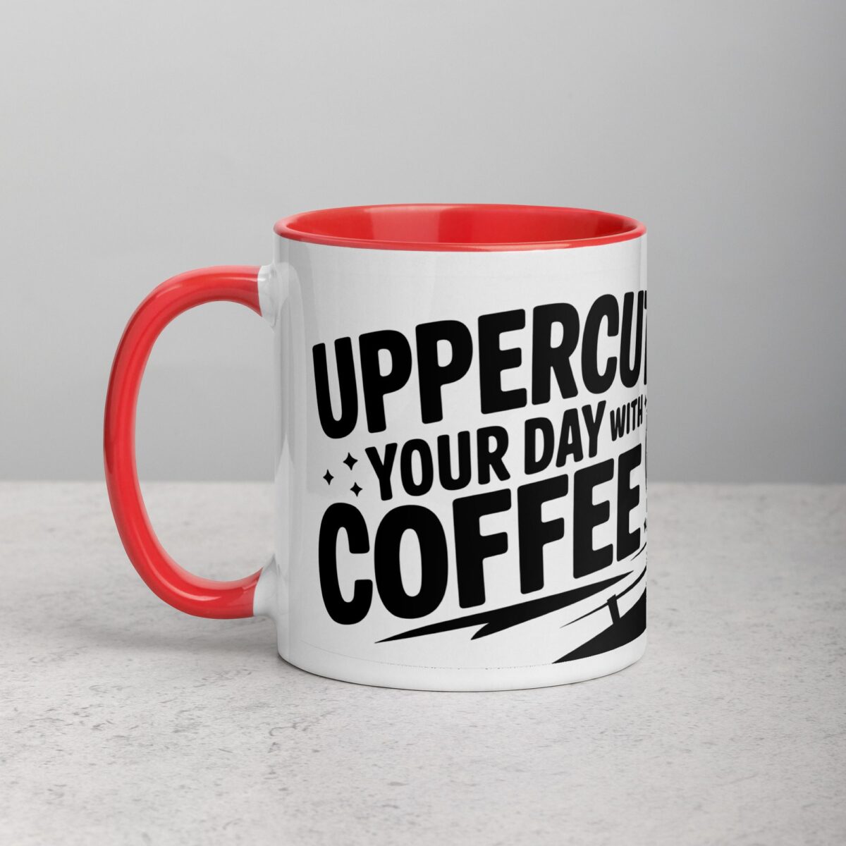 Uppercut Your Day with Coffee Boxing Mug - Image 8