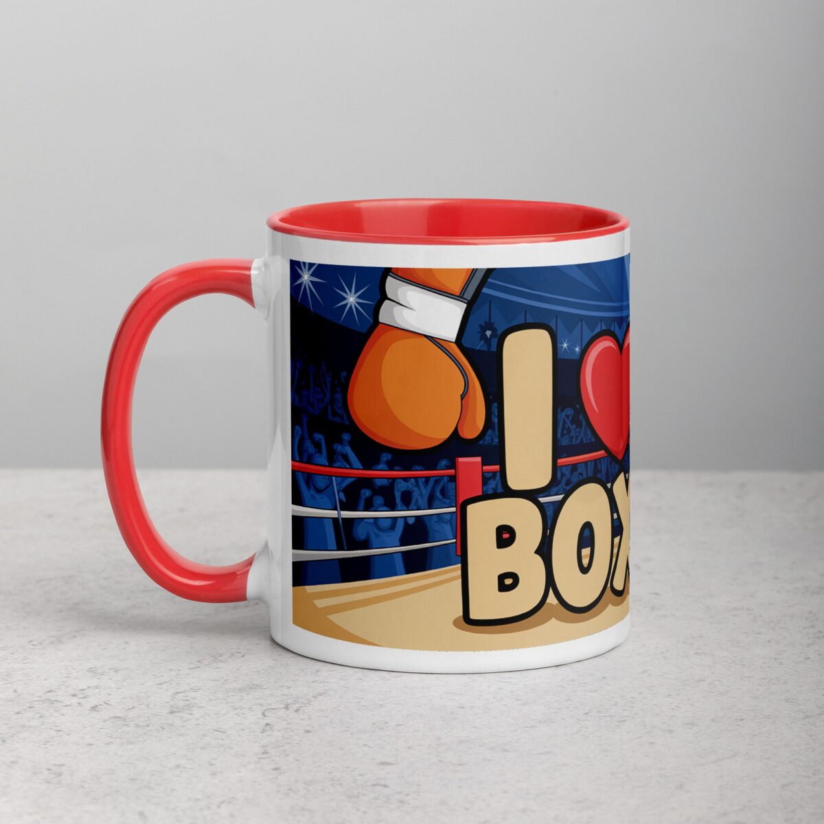 I Love Boxing Fun Coffee Mug & Tea Cup - Image 8