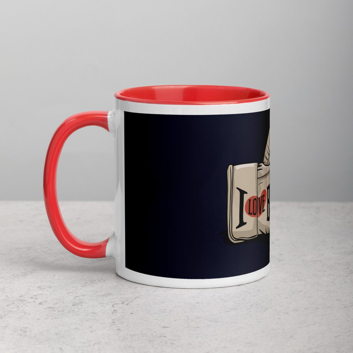 I Love Boxing Elegant Coffee Mug & Tea Cup - Image 8