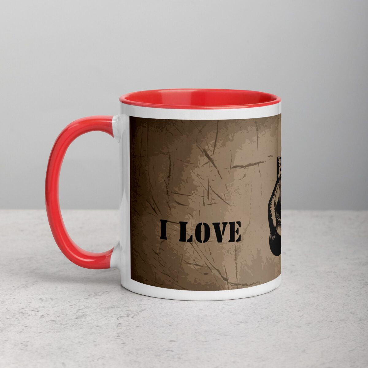 I Love Boxing Sophisticated Coffee Mug & Tea Cup - Image 8