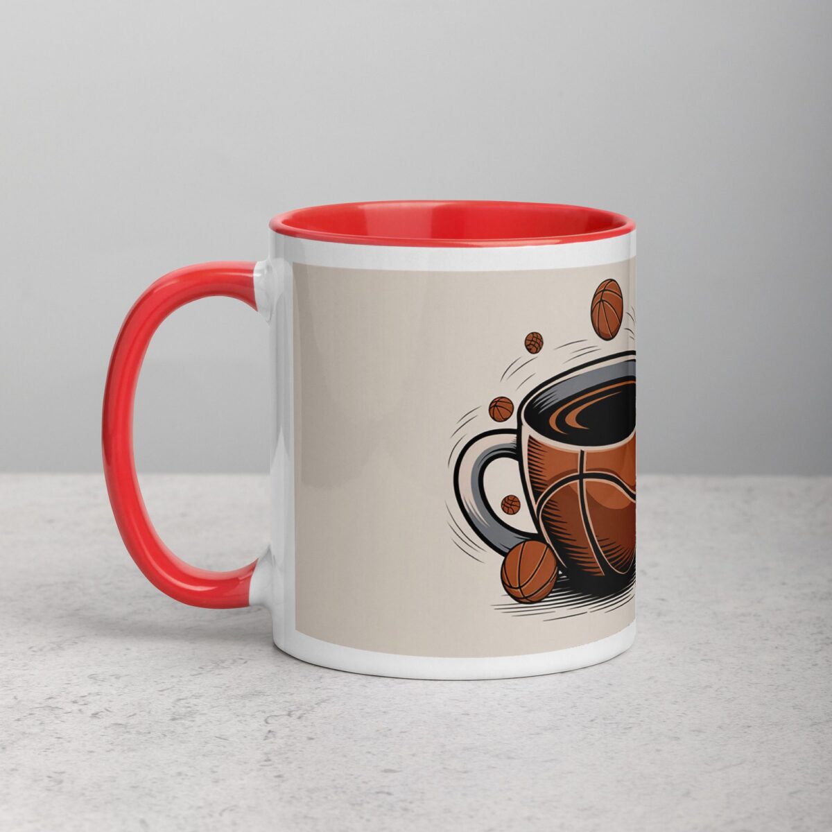 Ball is Life, Coffee is Fuel Basketball Mug - Image 8