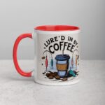 Lure’d in by Coffee Fishing Mug - Image 8