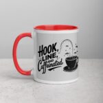 Hook, Line, and Caffeinated Fishing Mug - Image 8