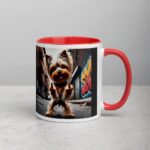 Yorkie Middle Finger Coffee Mug & Tea Cup - Image 9