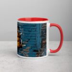 Honeycomb Bee Graffiti Coffee Mug & Tea Cup - Image 9