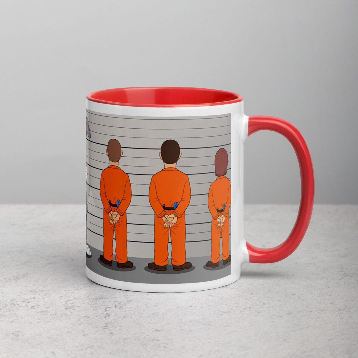 Bad Bunny Police Line  Coffee Mug & Tea Cup - Image 9