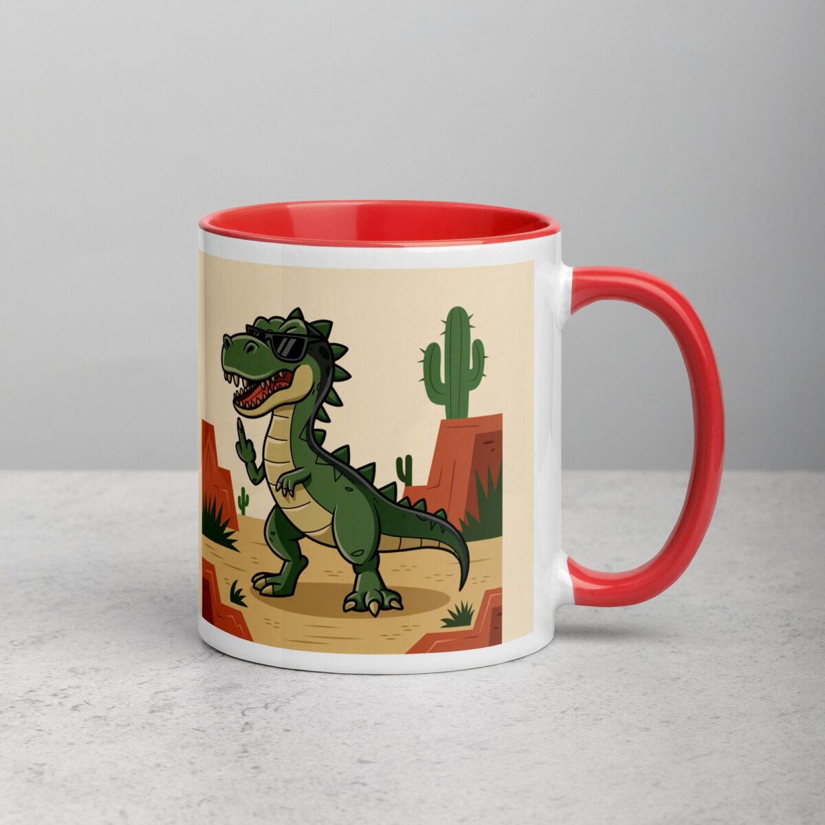 F"ck It Dinosaur Coffee Mug & Tea Cup - Image 9
