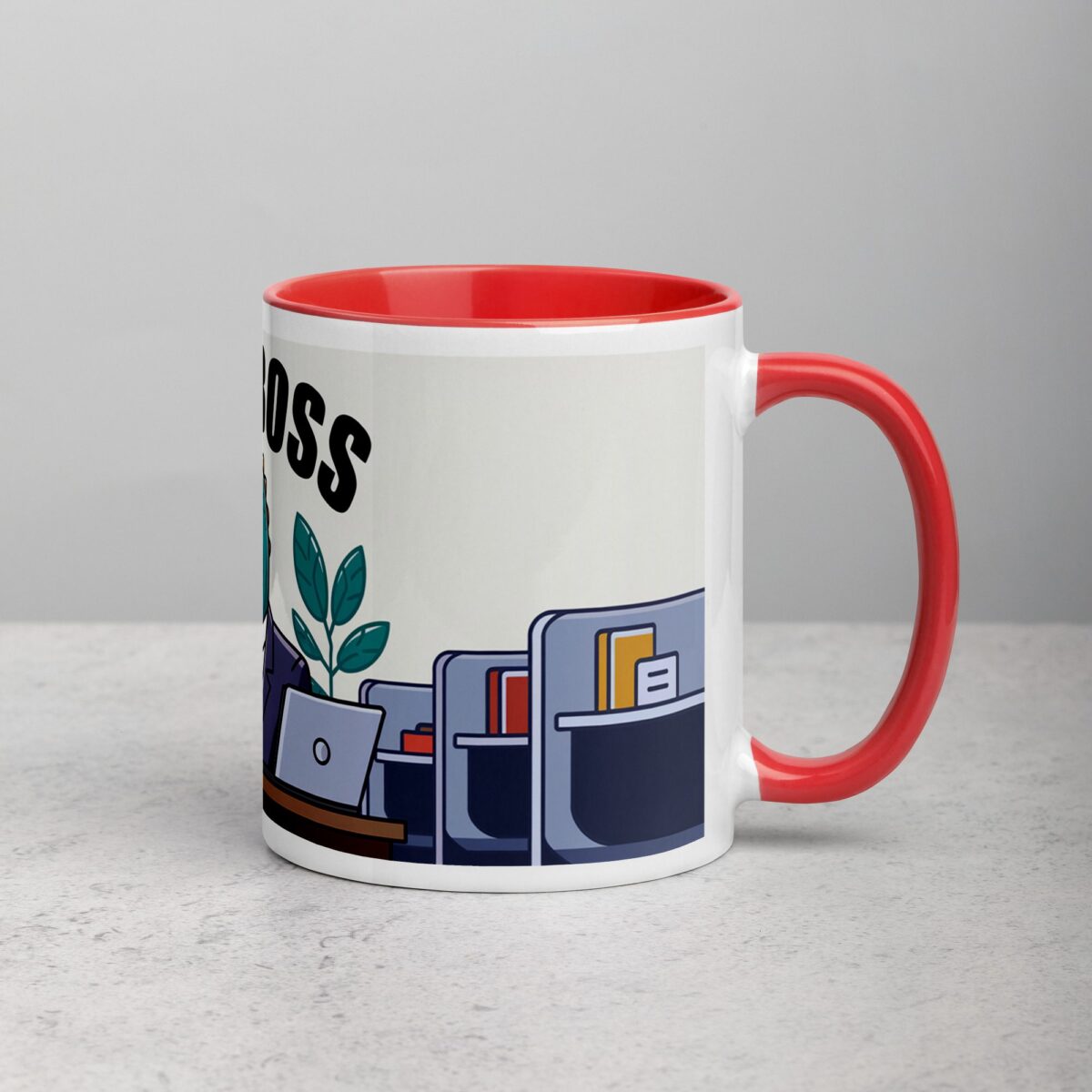 I'm a Boss Dinosaur Coffee Mug & Tea Cup - Image 9