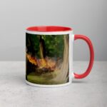 Dragon Spitting Fire 3D Coffee Mug & Tea Cup - Image 9