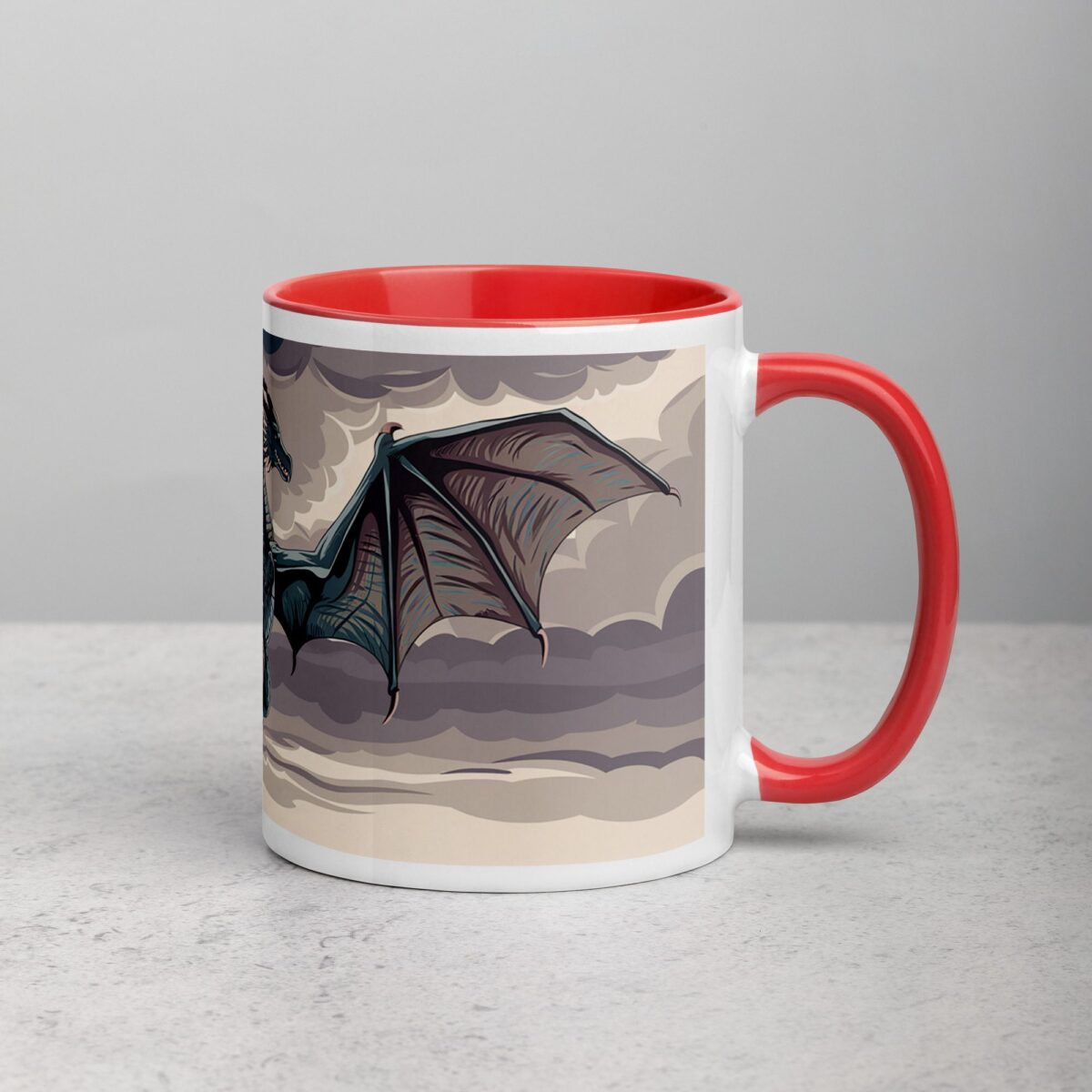Flying Dragon Artwork Coffee Mug & Tea Cup - Image 9