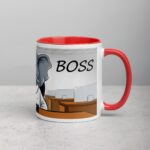 Elephant I am a Boss Coffee Mug & Tea Cup - Image 9