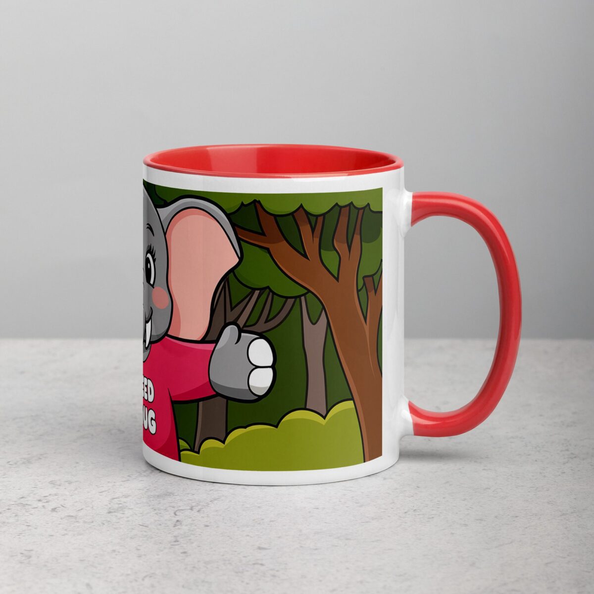 Elephant I Need a Hug Coffee Mug & Tea Cup - Image 9
