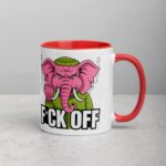 Elephant Middle Finger Coffee Mug & Tea Cup - Image 9