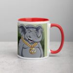 Gangster Elephant Thug Life Coffee Mug & Tea Cup - Image 9
