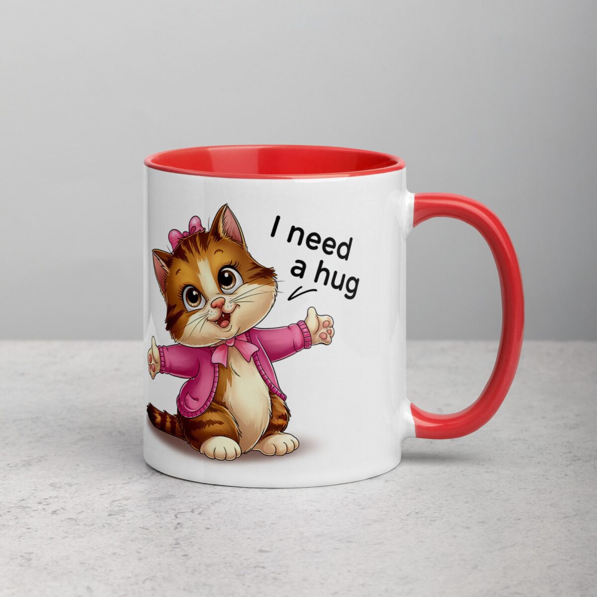 I Need a Hug Cat Coffee Mug & Tea Cup - Image 9