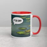Middle Finger Fish Coffee Mug & Tea Cup - Image 9