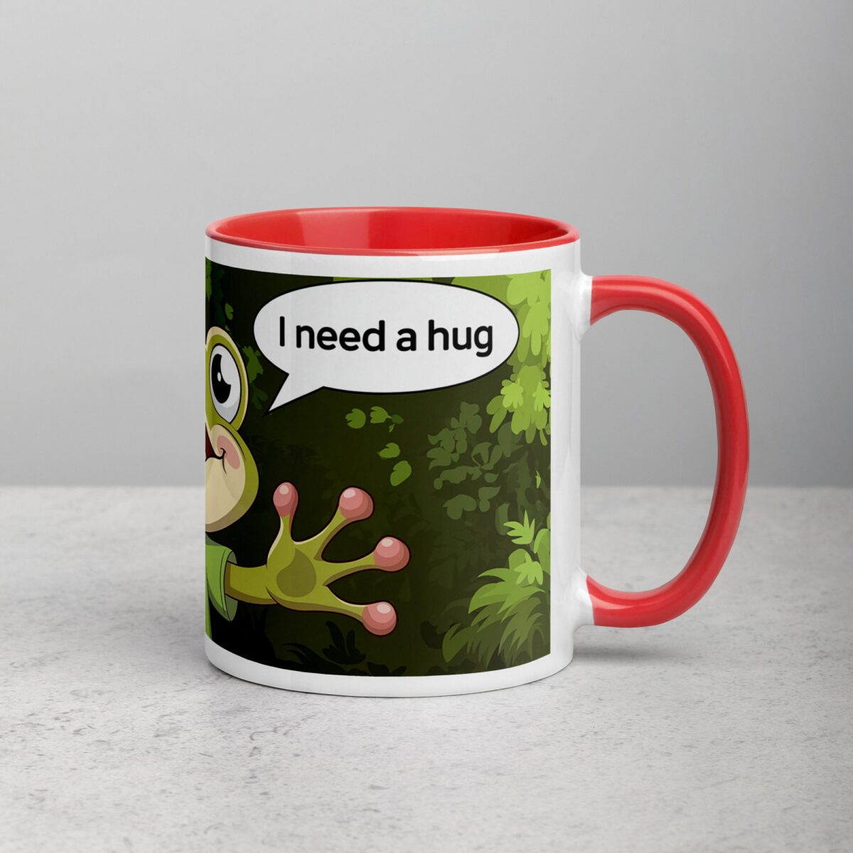 I Need a Hug Frog Coffee Mug & Tea Cup - Image 9
