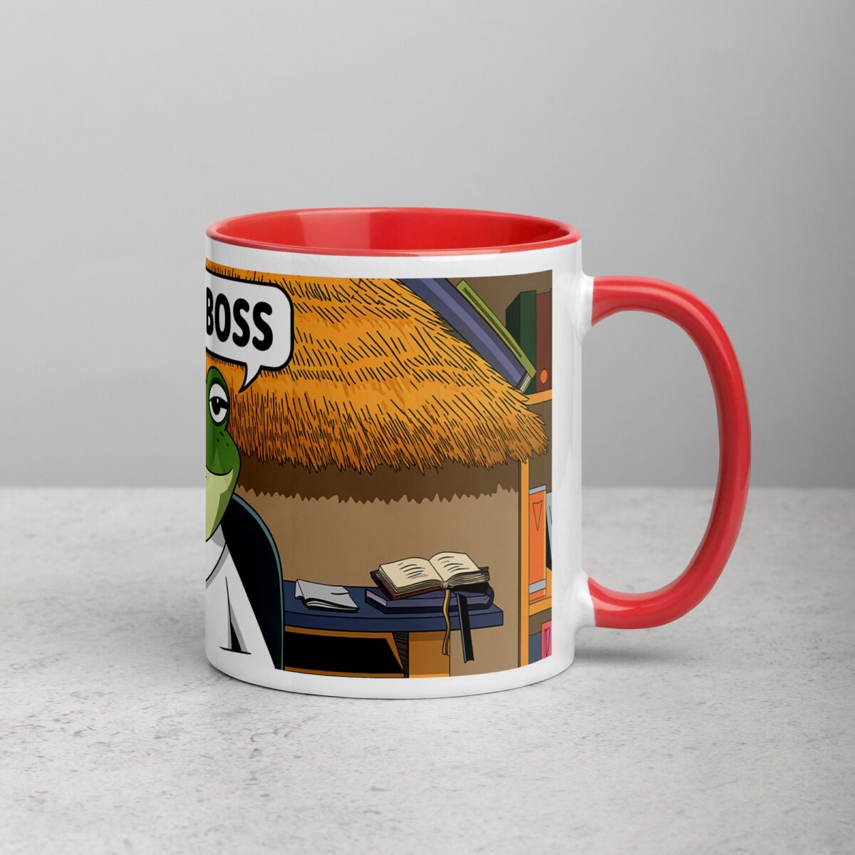 I am a Boss Frog Coffee Mug & Tea Cup - Image 9