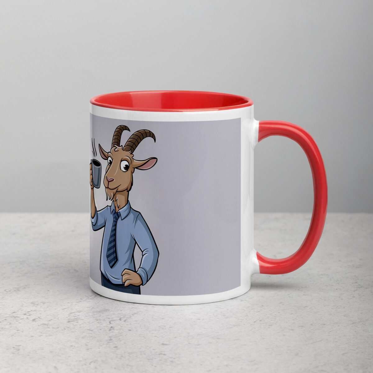 I am a Boss Goat Coffee Mug & Tea Cup - Image 9