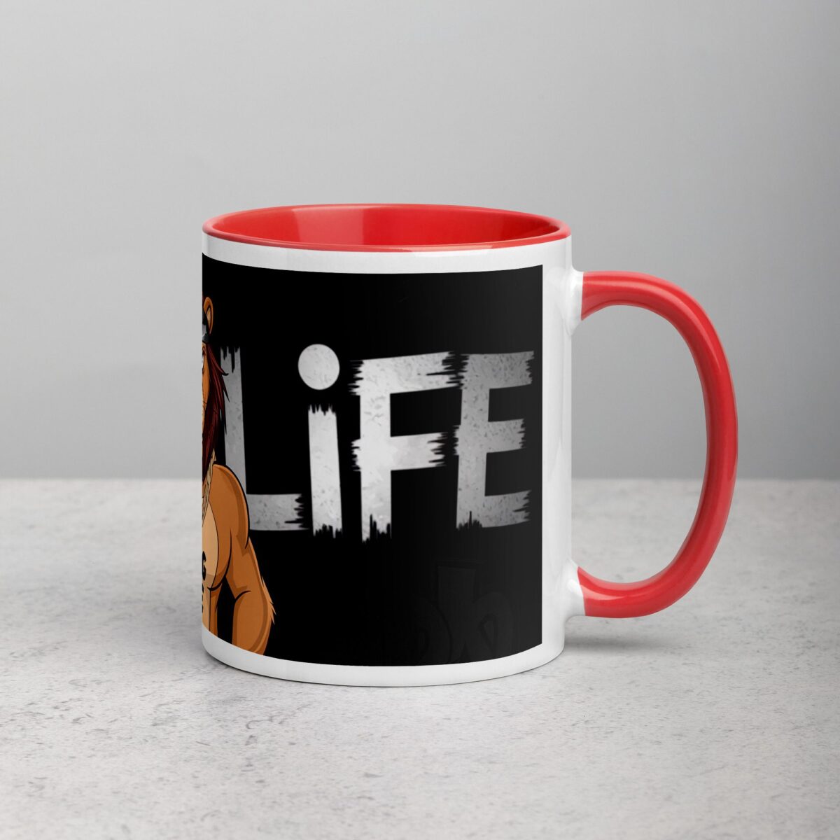 Thug Life Lion Coffee Mug & Tea Cup - Image 9