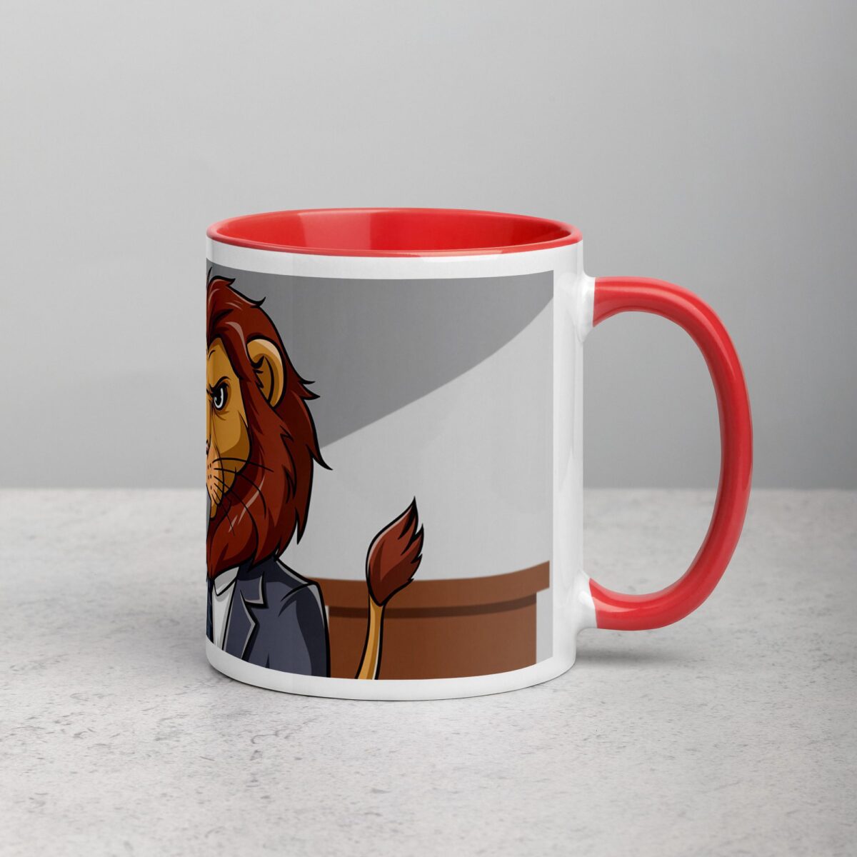I am a Boss Lion Coffee Mug & Tea Cup - Image 9