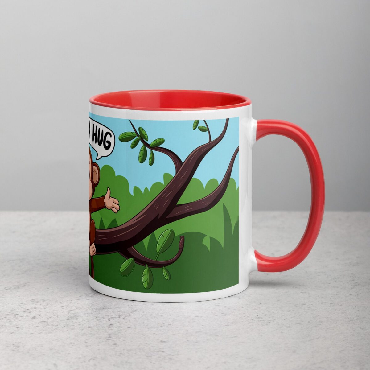 I Need a Hug Monkey Coffee Mug & Tea Cup - Image 9