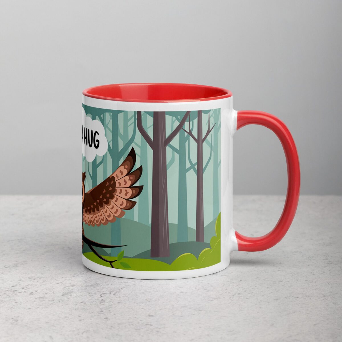 I Need a Hug Owl Coffee Mug & Tea Cup - Image 9