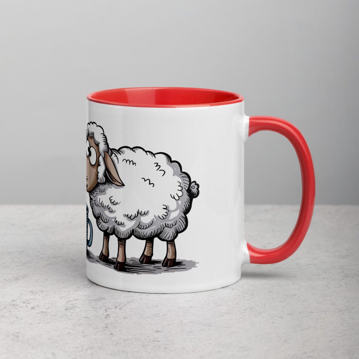 Wool You Get Me Some Coffee? Sheep Mug - Image 9