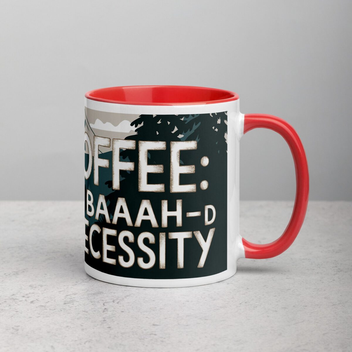 Coffee: The Baaaah-d Necessity Sheep Mug - Image 9