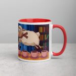 Counting Sheep? No, Counting Coffee Cups Mug - Image 9