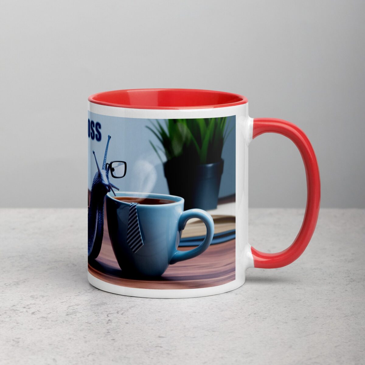 I am a Boss Snail Coffee Mug & Tea Cup - Image 9