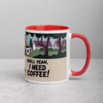 Shell Yeah, I Need Coffee! Snail Mug - Image 9