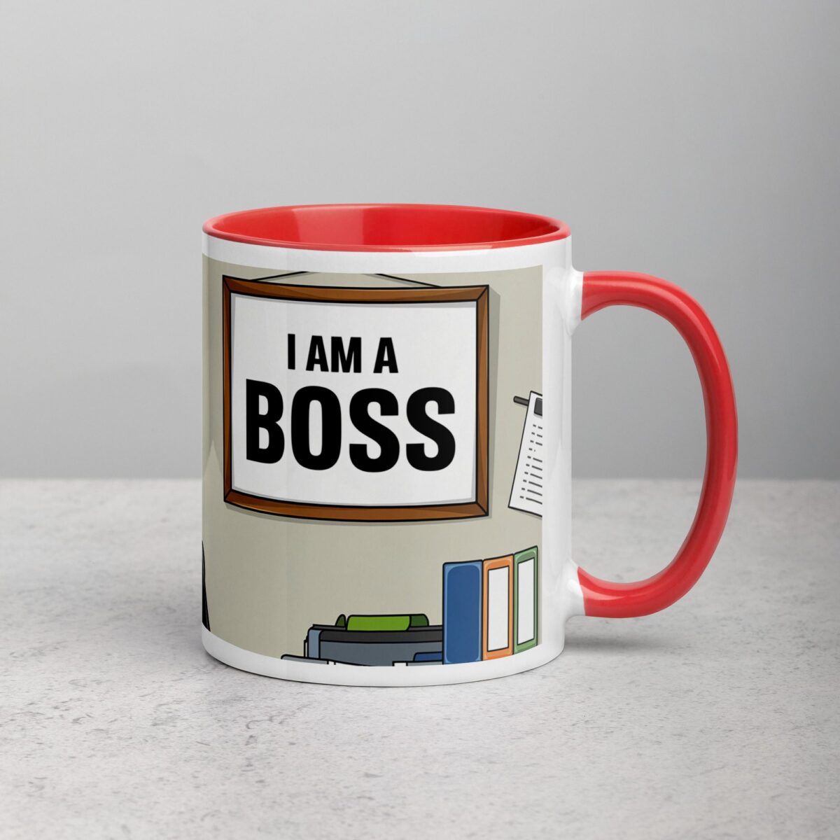 I am a Boss Turtle Coffee Mug & Tea Cup - Image 9