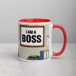 I am a Boss Turtle Coffee Mug & Tea Cup - Image 9