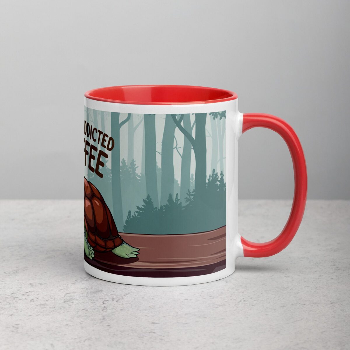 Turtle-ly Addicted to Coffee Mug - Image 9