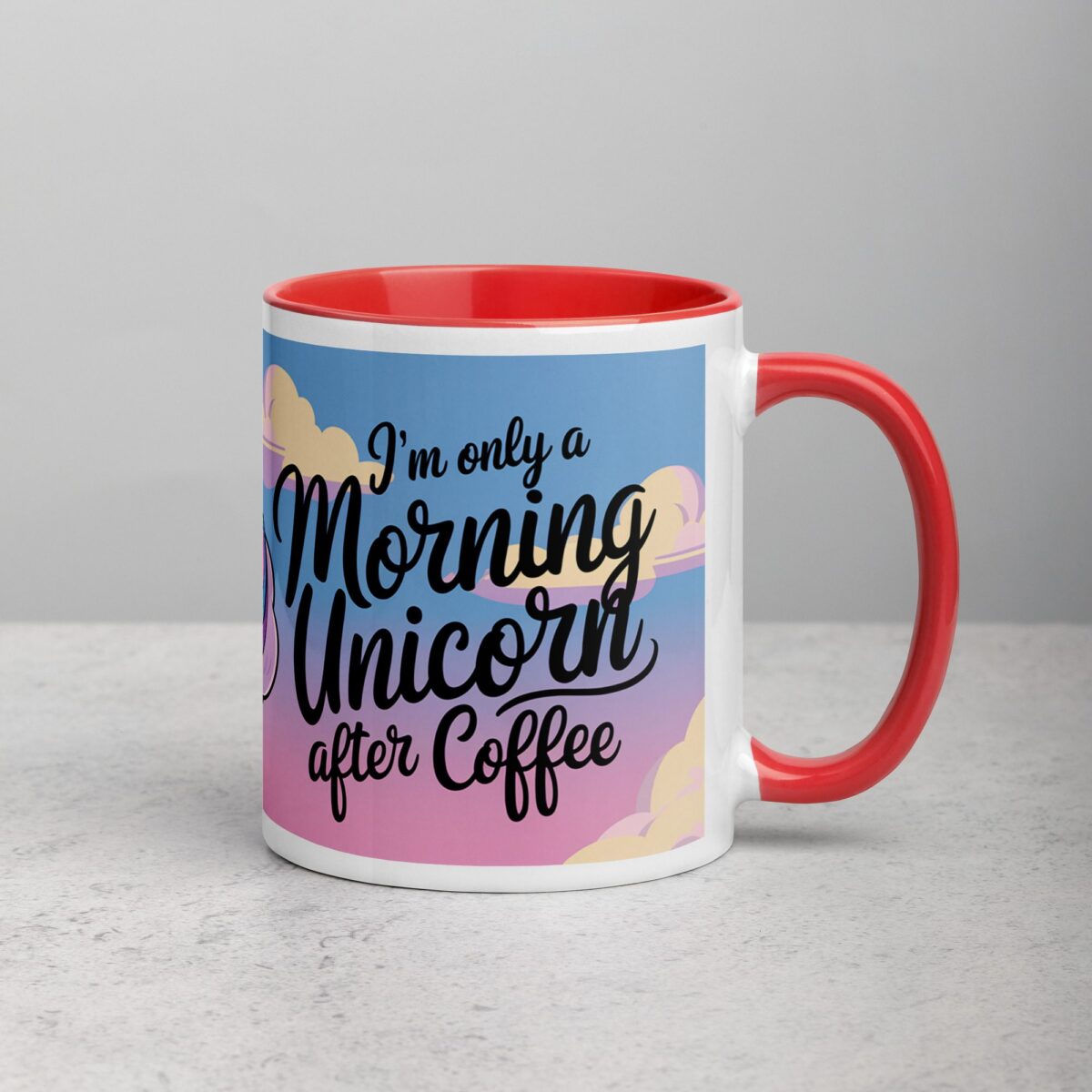 I’m Only a Morning Unicorn After Coffee Mug - Image 9
