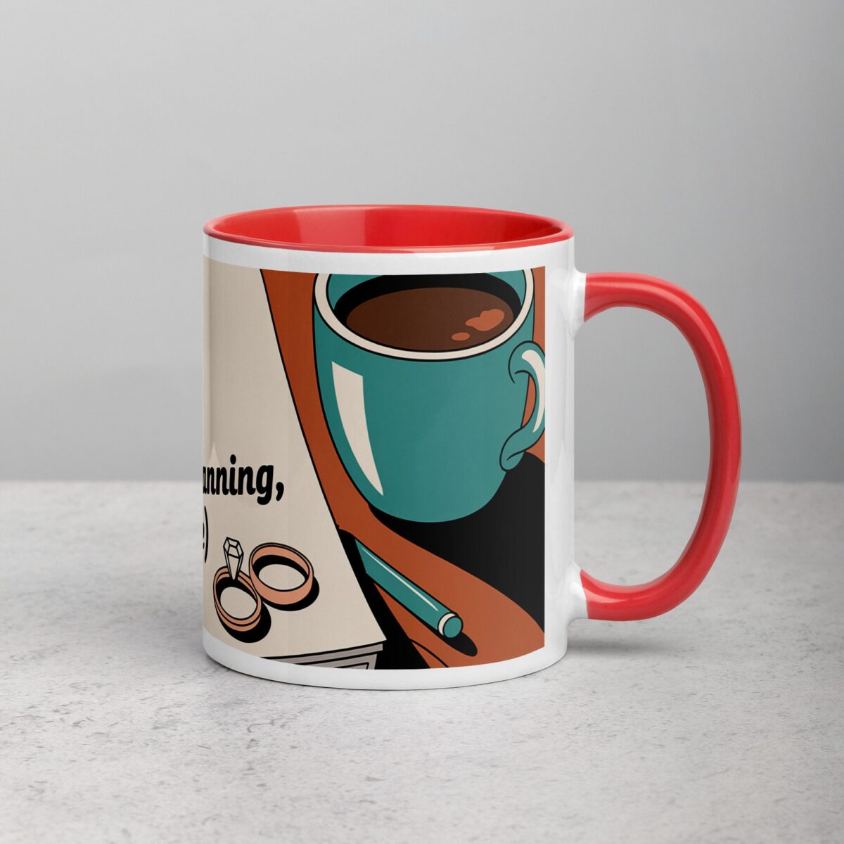 Officially Engaged, Time for Wedding Planning (And Coffee) Mug - Image 9