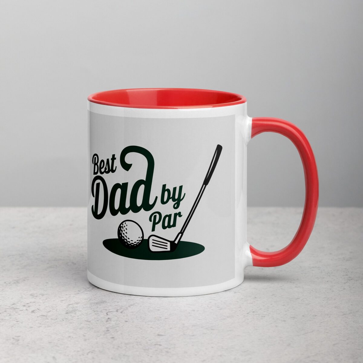Best Dad By Par Golf Coffee Mug - Image 9