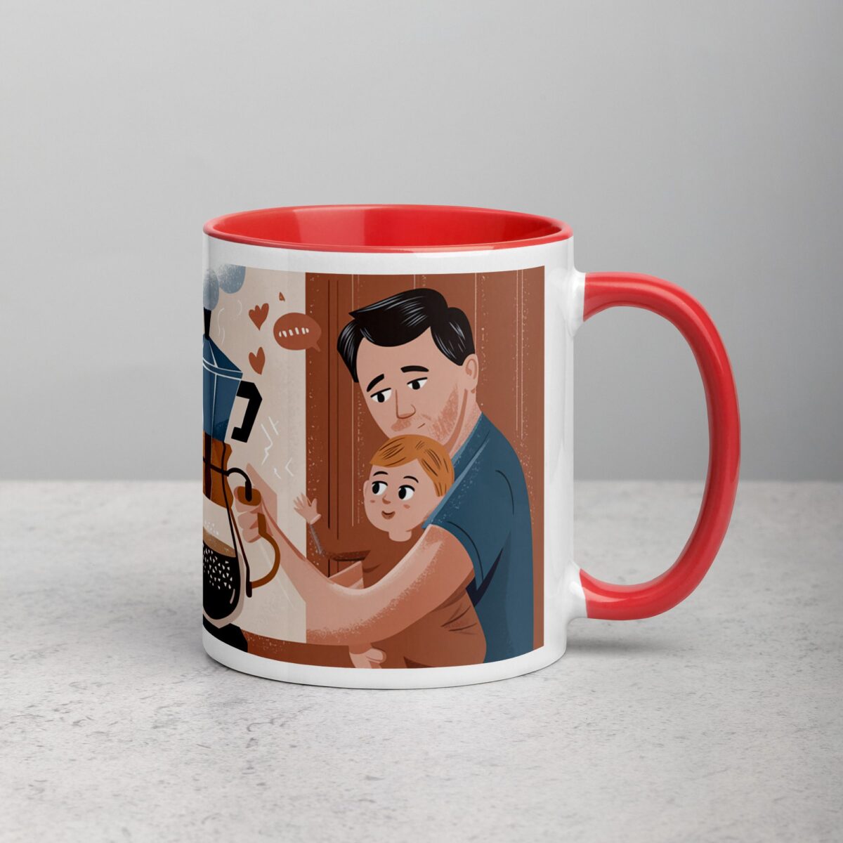 Dad, You’re Brew-tiful! Coffee Mug - Image 9