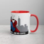 The Man, The Myth, The Legend... and His Coffee Dad Superhero Mug - Image 9