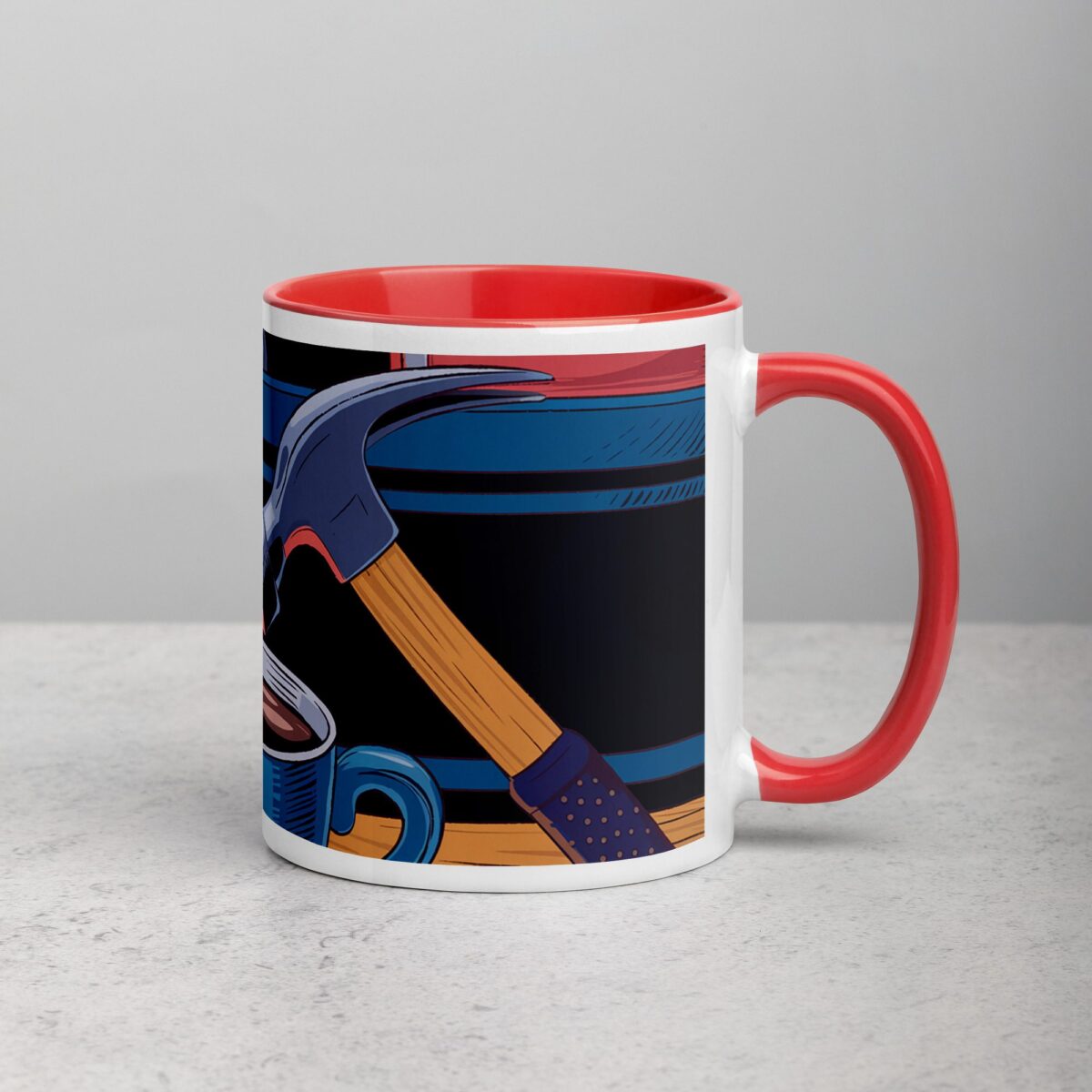 Fatherhood: Nailed It (With Coffee) Dad Mug - Image 9