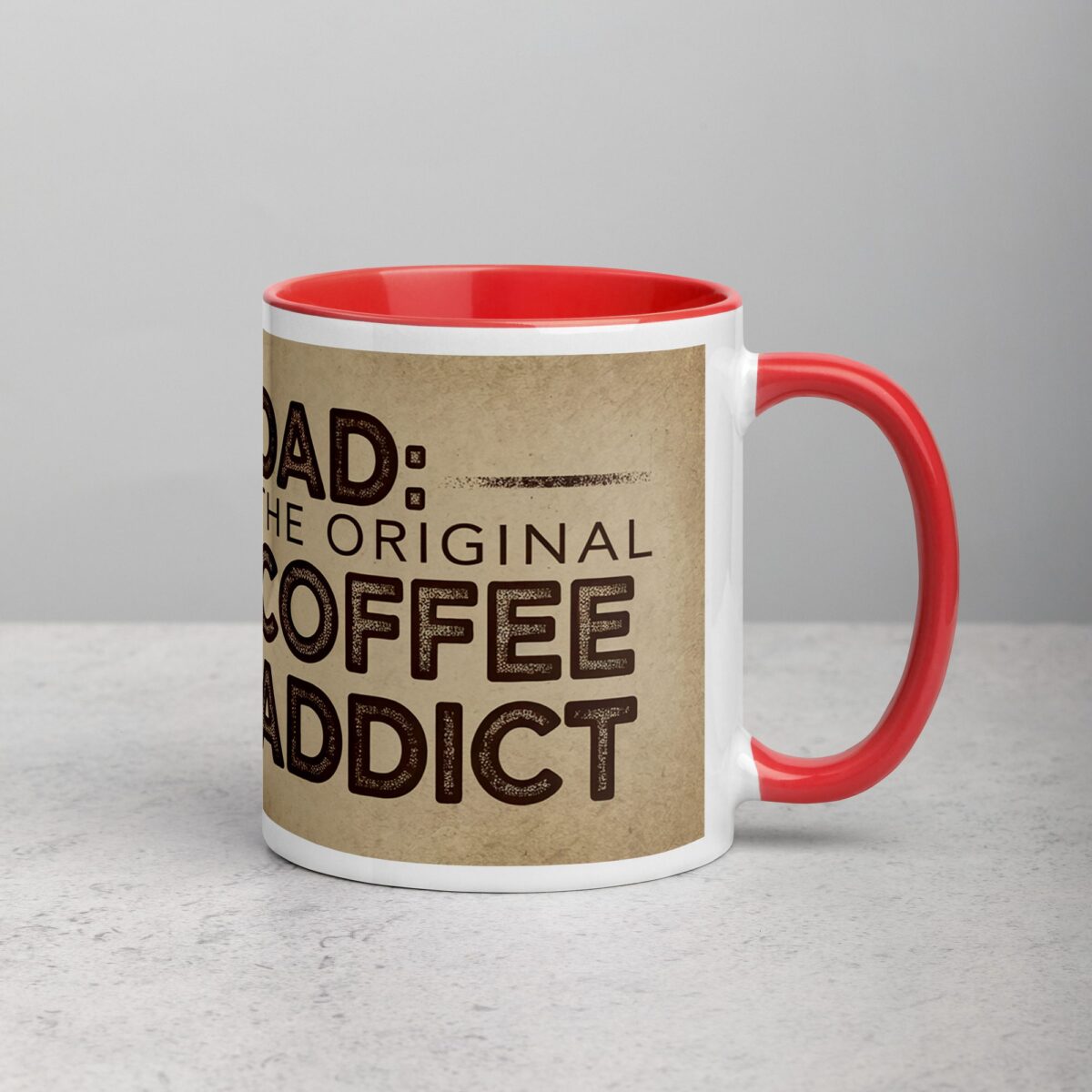 Dad: The Original Coffee Addict Mug - Image 9
