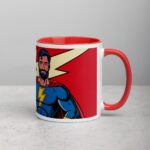 Happy Fathers Day Superhero Coffee Mug - Image 9